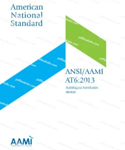 ANSI/AAMI AT6:2013 - Autologous Transfusion Devices